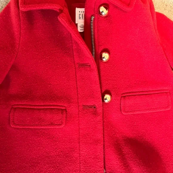 Baby Girl Peacoat - Picture 2 of 3